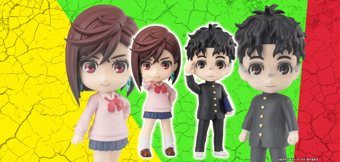 TVアニメ『ダンダダン』より 「モモ」「オカルン」が Figuarts miniに登場！