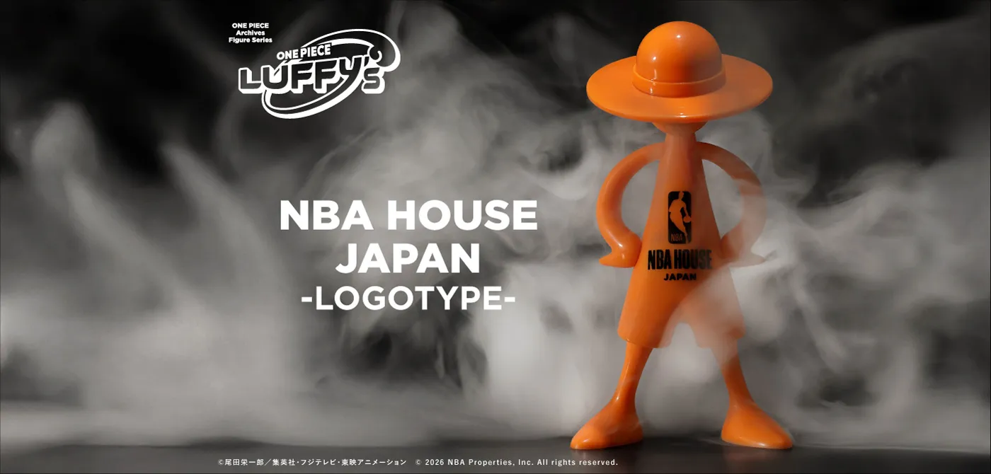 LUFFY's NBA HOUSE JAPAN -LOGOTYPE-が発売決定！ 詳細は後日公開