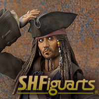 【5/29(月)予約解禁】ラインナップ追加!「S.H.Figuarts キャプテン ジャック・スパロウ」7月発売!
