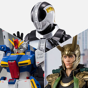 [魂ウェブ商店] ZZガンダム、仮面ライダー電王 プラットフォーム、ロキ（アベンジャーズ）が4月24日(金)16時より受注開始！