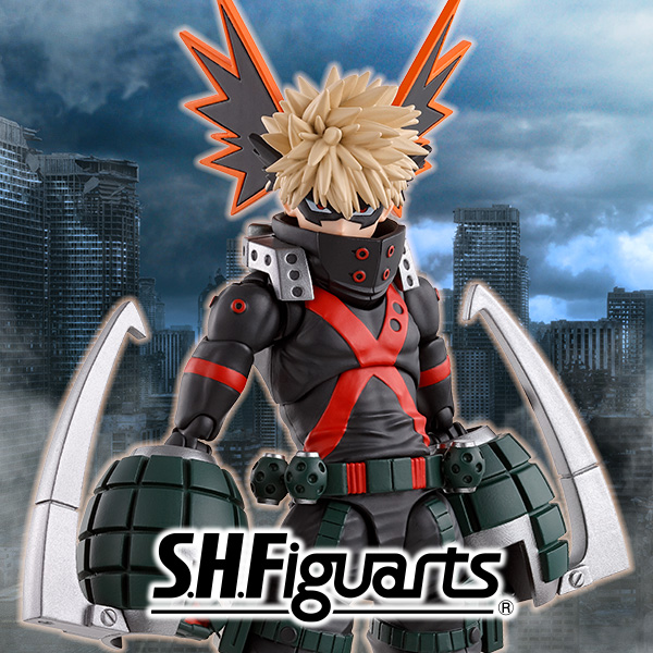 【僕のヒーローアカデミア】「爆豪勝己」がS.H.Figuartsに登場！