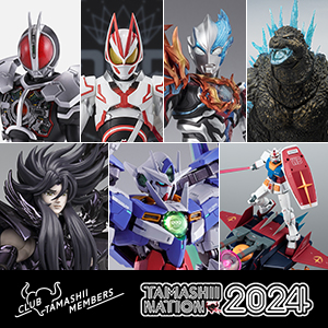 【TAMASHII NATION 2024】開催記念商品「CLUB TAMASHII MEMBERS」事前抽選販売を9/2～5実施！