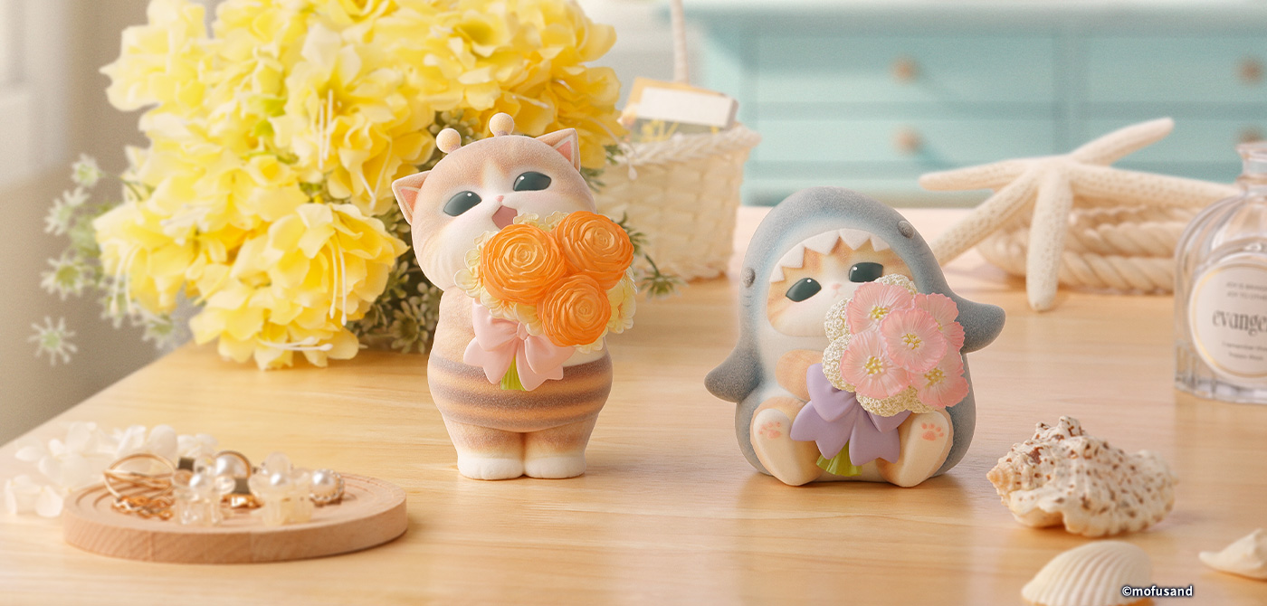 mofamofy サメにゃん、はちにゃん