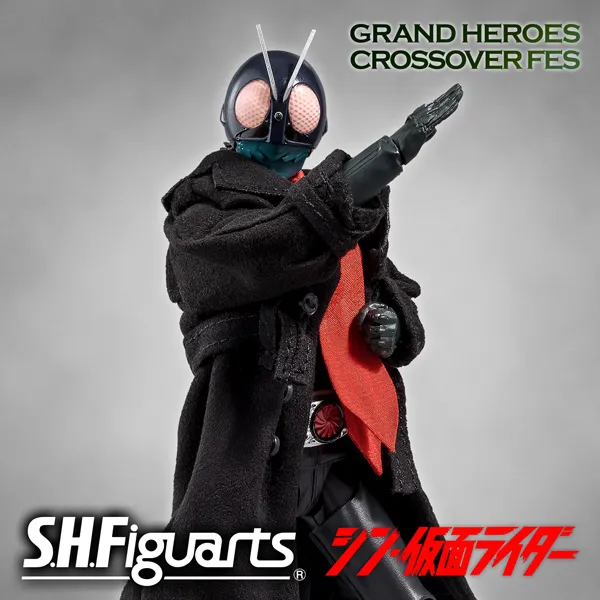 【シン・仮面ライダー】「第1バッタオーグ／仮面ライダー」がS.H.Figuartsに登場。