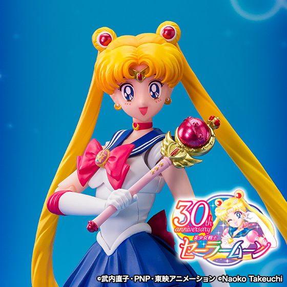 【美少女戦士セーラームーン】クリスタルスターコンパクトを身につけた「セーラームーン」がS.H.Figuartsに登場！