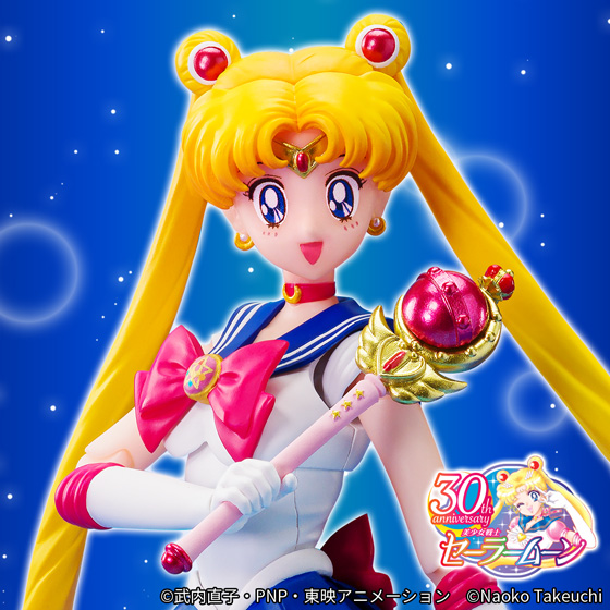 【美少女戦士セーラームーン】クリスタルスターコンパクトを身につけた「セーラームーン」がS.H.Figuartsに登場！