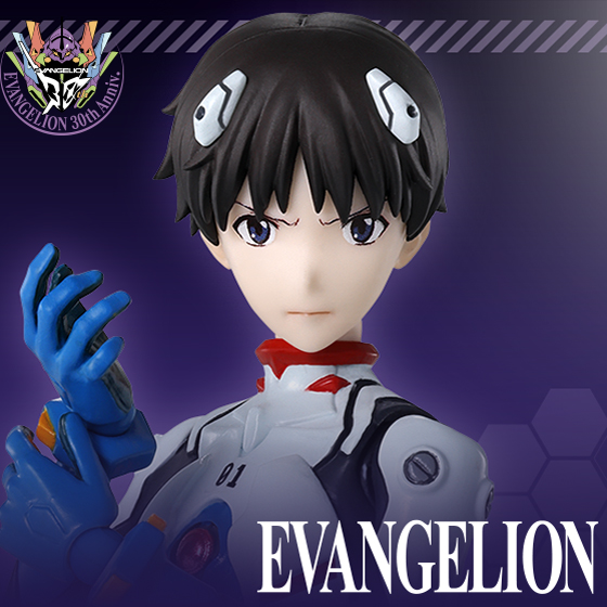 【エヴァンゲリオン】S.H.Figuarts『エヴァンゲリオン』シリーズに、「碇シンジ」が登場！さらに「綾波レイ」「式波・アスカ・ラングレー」も再販決定！