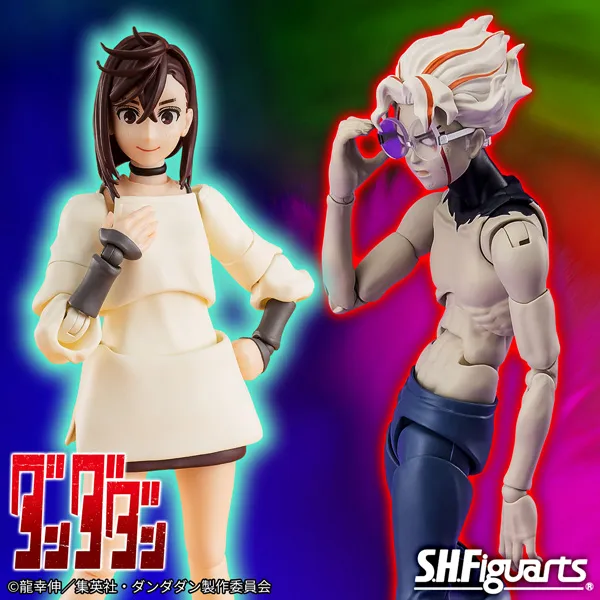 【ダンダダン】「モモ Ver.2」「オカルン（変身） Ver.2」がS.H.Figuartsに登場！