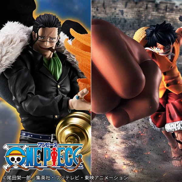 【ワンピース】「サー・クロコダイル -マリンフォード頂上決戦-」と「“ギア3” オプションパーツセット」がS.H.Figuartsに登場！