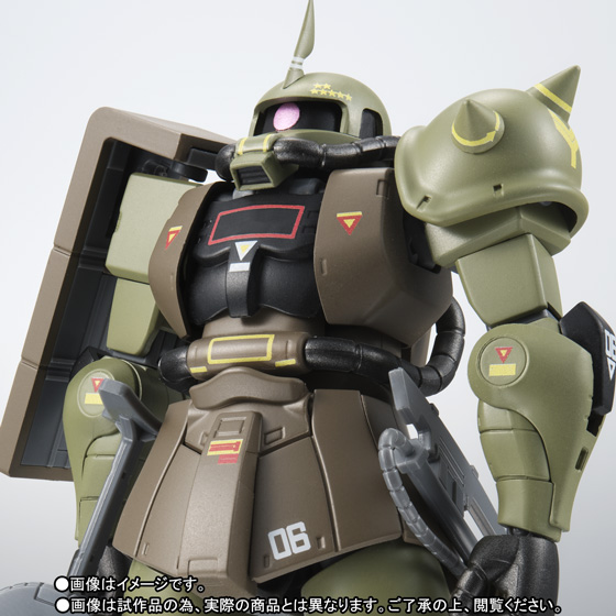 ROBOT魂 【抽選販売】＜SIDE MS＞ MS-06 量産型ザク ver. A.N.I.M.E. ～リアルタイプカラー～ | 魂ウェブ