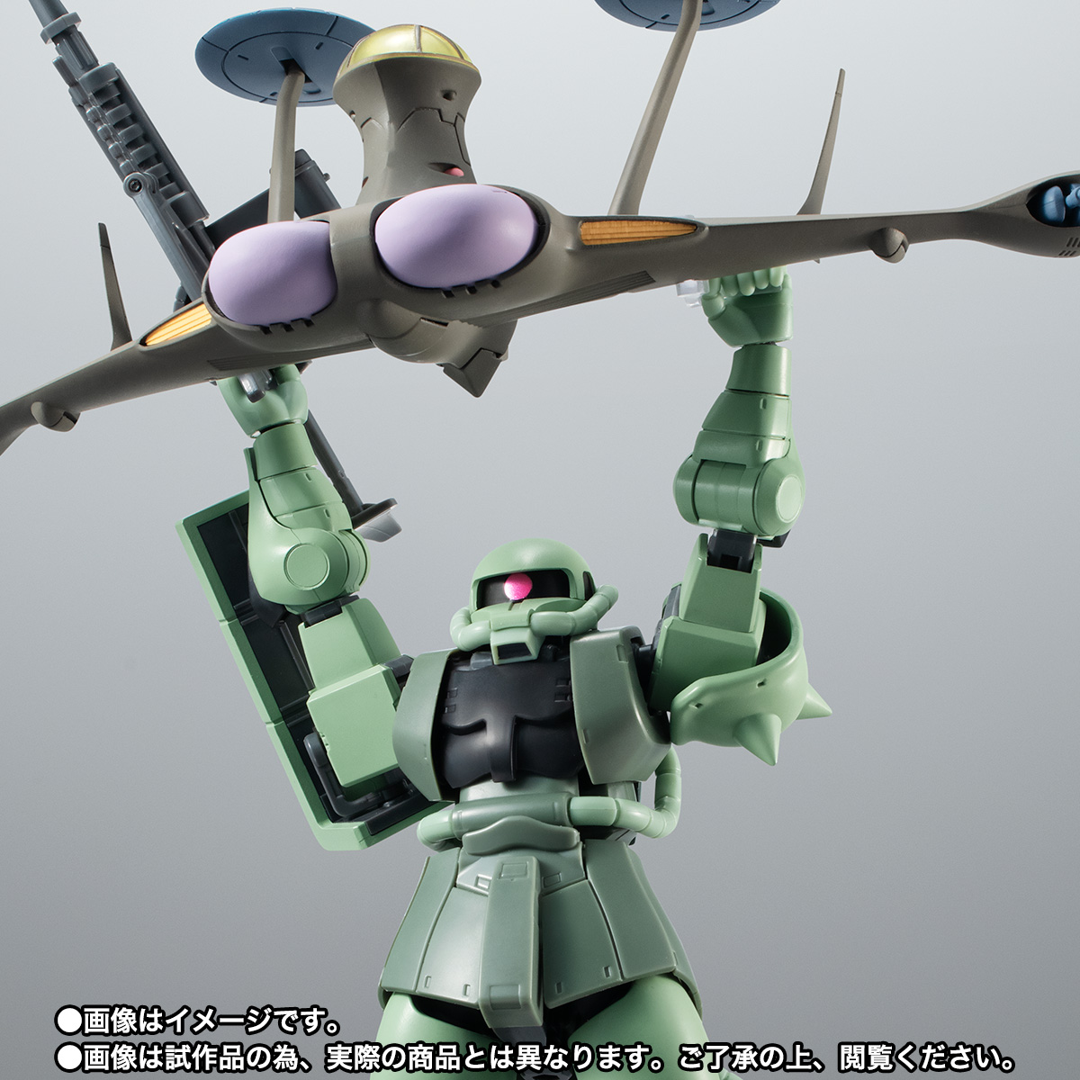 ROBOT魂 ＜SIDE MS＞ ザクll＆ジオン公国軍偵察機セット ver. A.N.I.M.E. 01