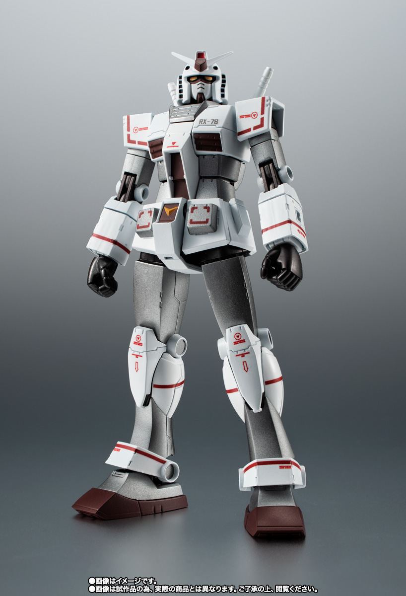 ROBOT魂 ＜SIDE MS＞ RX-78-2 ガンダム（ロールアウトカラー）＆『プラモ狂四郎』スペシャルパーツセット ver. A.N.I.M.E. 02