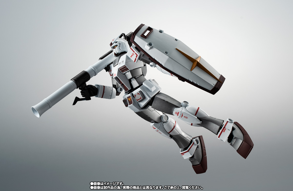 ROBOT魂 ＜SIDE MS＞ RX-78-2 ガンダム（ロールアウトカラー）＆『プラモ狂四郎』スペシャルパーツセット ver. A.N.I.M.E. 04
