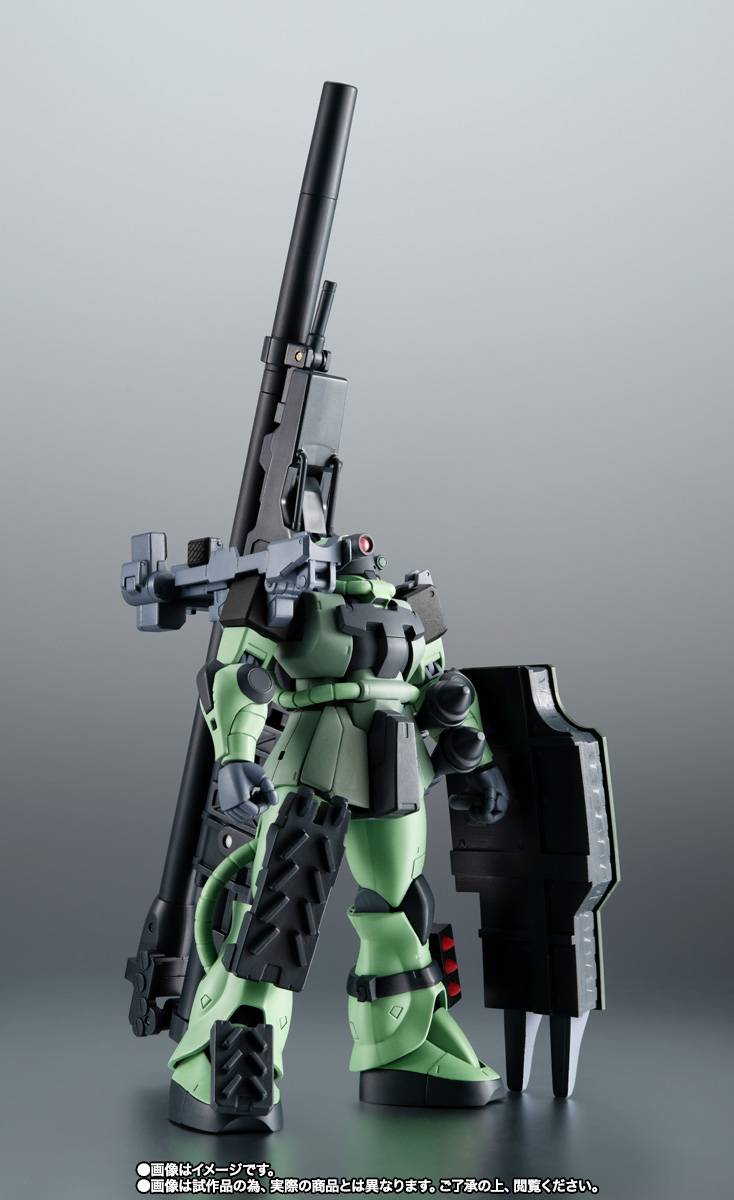 ROBOT魂 ＜SIDE MS＞ MS-06F ザクII (砲手用) ver. A.N.I.M.E. 03