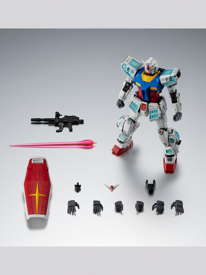 GUNDAM NEXT FUTURE PAVILION フィギュア ROBOT魂 ＜SIDE MS＞ RX-78F00/E ガンダム