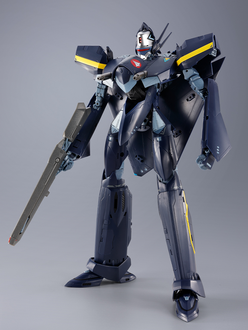 マクロス７ フィギュア DX超合金 VF-17S ナイトメアステルスバルキリー（ガムリン木崎機）