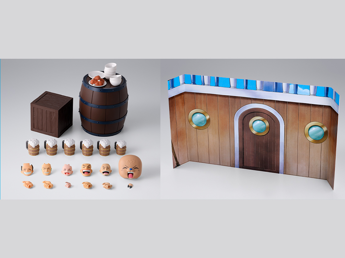 ワンピース フィギュア  S.H.Figuarts 宴セット -麦わらの一味-