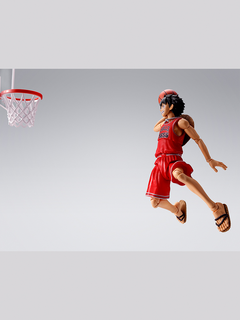 ワンピース フィギュア S.H.Figuarts ONE PIECE×NBA モンキー・D・ルフィ -CHICAGO BULLS ver.-