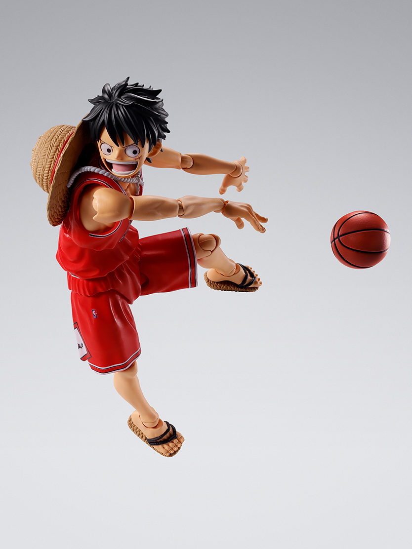 ワンピース フィギュア S.H.Figuarts ONE PIECE×NBA モンキー・D・ルフィ -CHICAGO BULLS ver.-