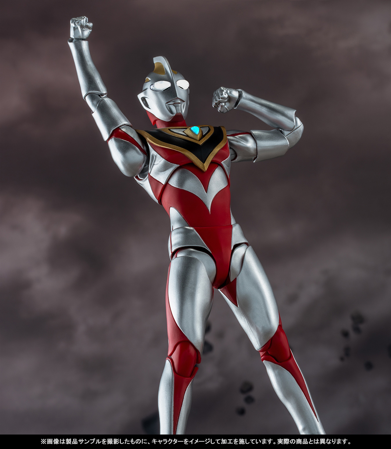 光の巨人、大地に立つ！6月22日（土）店頭発売「S.H.Figuarts（真骨彫製法） ウルトラマンガイア（V2）」「エフェクトパーツセット」撮りおろし紹介