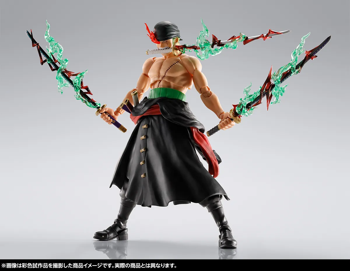なってやろうじゃねェか 地獄の王に!!! 10月10日(金) 13時魂ウェブ商店受注開始「S.H.Figuarts ロロノア・ゾロ -地獄の王-」ご紹介