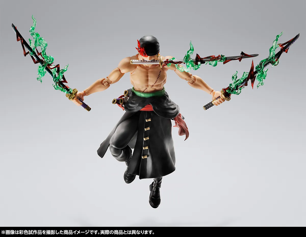 なってやろうじゃねェか 地獄の王に!!! 10月10日(金) 13時魂ウェブ商店受注開始「S.H.Figuarts ロロノア・ゾロ -地獄の王-」ご紹介