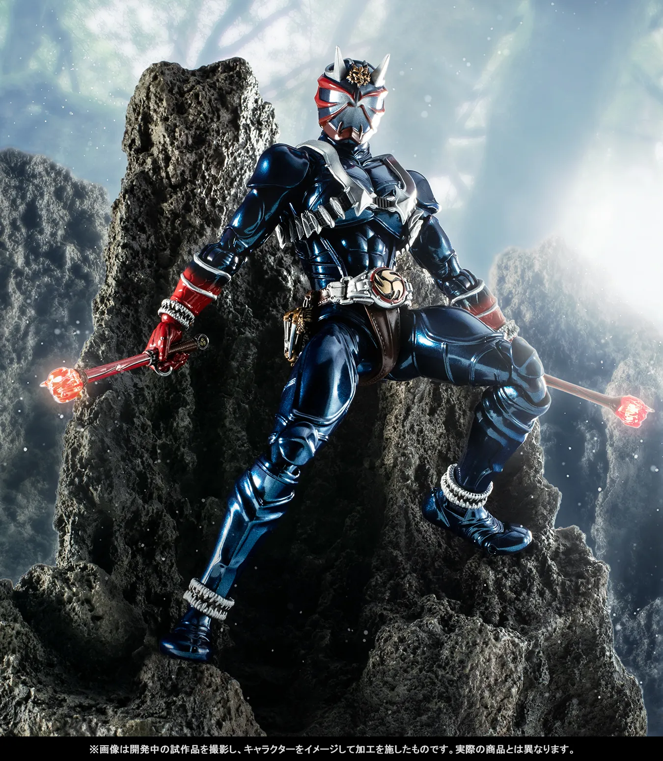 20周年の君へ――真骨彫製法「仮面ライダー響鬼 20th Anniversary ver.」「凱火＆響鬼オプションパーツセット」2月27日（金）魂ウェブ商店で同時受注開始