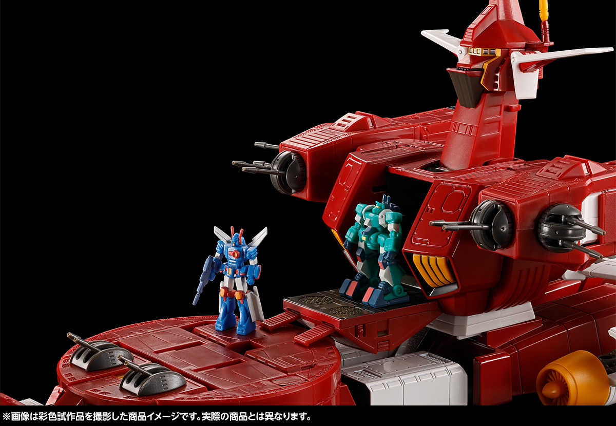 超巨大ウォーカーマシン再び！4月26日(日) 受注締切「超合金魂 GX-38R アイアンギアー」＆「超合金魂 GX-38X ウォーカーマシンセット」ご紹介！