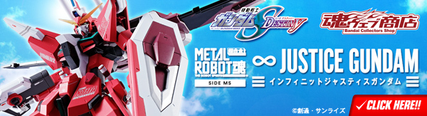 METAL ROBOT魂＜SIDE MS＞インフィニットジャスティスガンダム