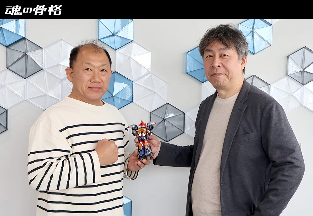 『電光超人グリッドマン』を生み出した男たちのメッセージ2 ～ 「S.H.Figuarts（真骨彫製法） サンダーグリッドマン」商品化記念 スーツアクター・岡野弘之＆スーツ造形担当・澗淵隆文