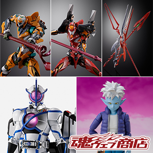 【魂ウェブ商店】グロリオ、仮面ライダーサイガ、エヴァンゲリオン3商品が7月18日16時受注開始！