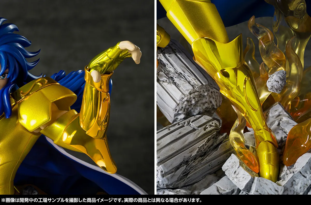 星々を砕く黄金の輝き―一般店頭予約受付中「Figuarts Zero Touche Métallique ジェミニサガ」ご紹介