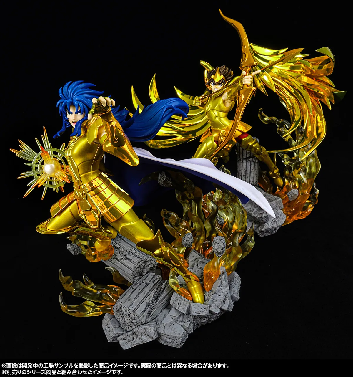 星々を砕く黄金の輝き―一般店頭予約受付中「Figuarts Zero Touche Métallique ジェミニサガ」ご紹介